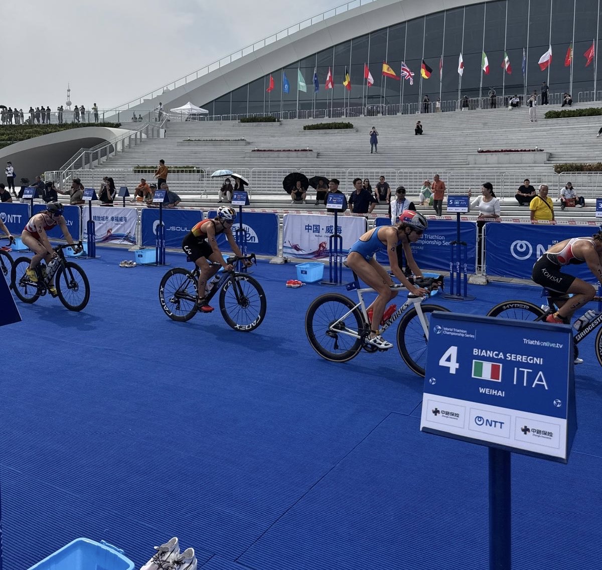 Seregni è nona alla World Triathlon Championship Series Weihai 2025