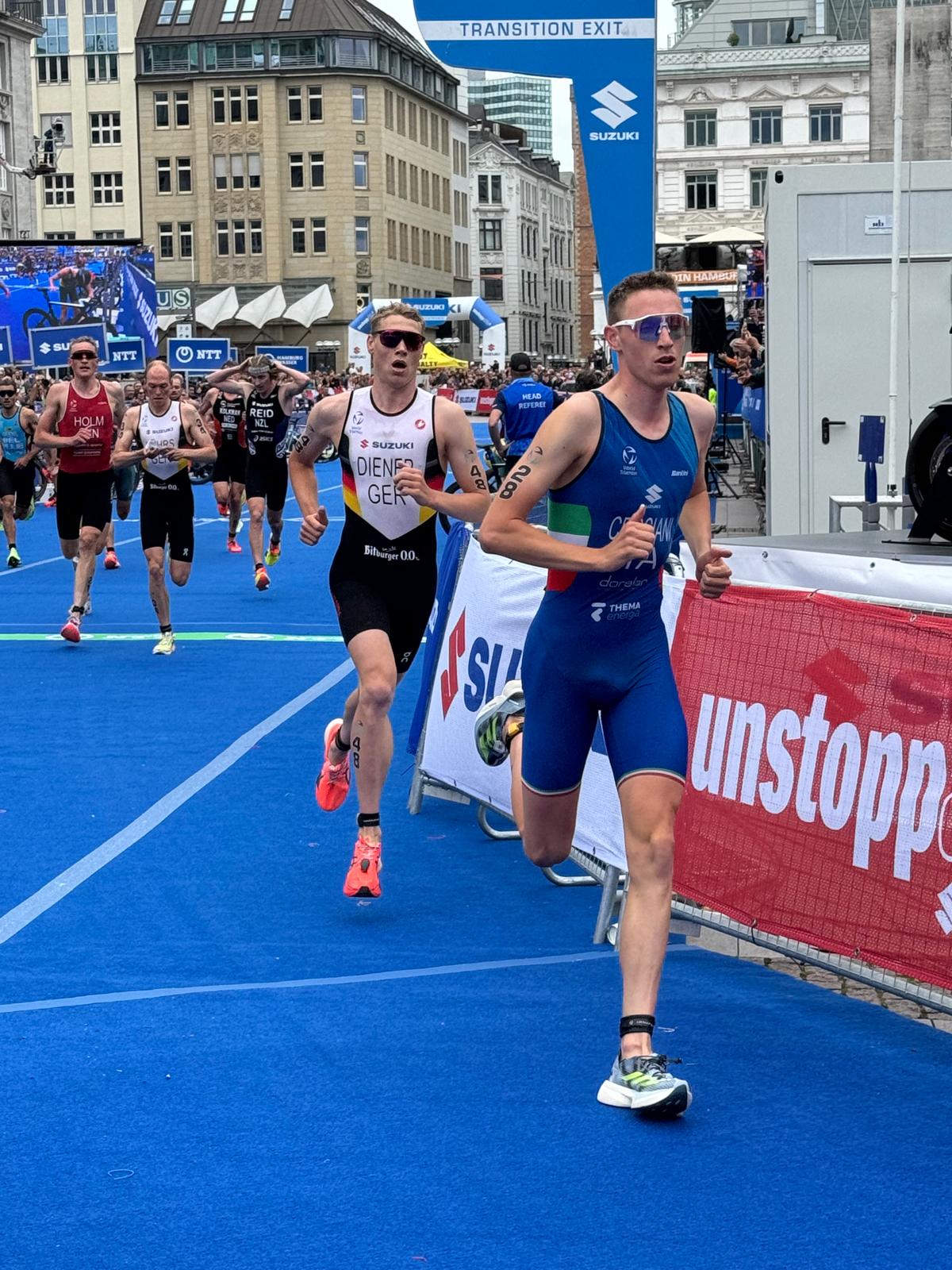 Un super Crociani alla WTCS Hamburg conquista il settimo posto 