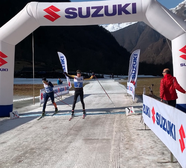 A Valbondione nella tappa finale del Suzuki Winter Triathlon Circuit vincono Franco Pesavento e Bianca Morvillo