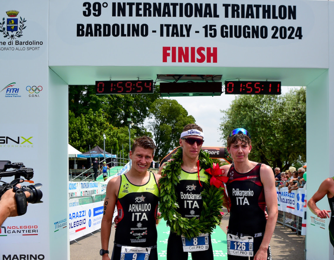 Bortolamedi e Spimi mettono il sigillo sul 39° Triathlon Internazionale di Bardolino