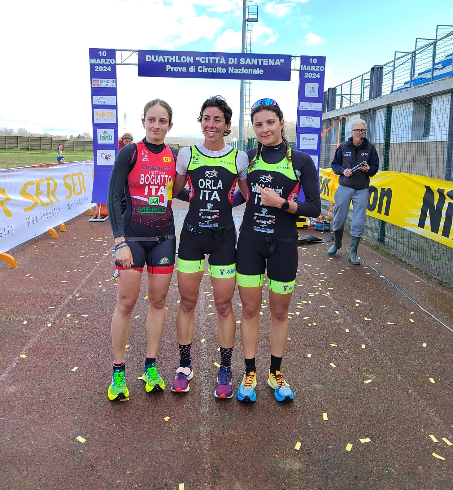 Duathlon Sprint Città di Santena: vincono Orla e Astori