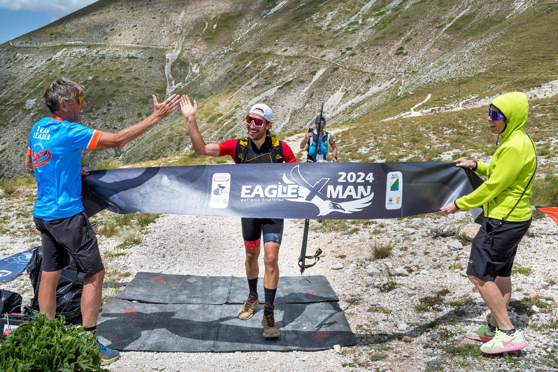 EagleXman conquista il cuore degli atleti!