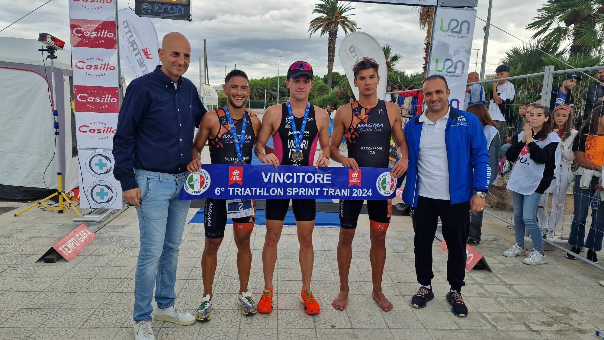 Trani Triathlon Sprint 2024, una organizzazione impeccabile in uno scenario splendido tra agonismo, spettacolo e solidarietà