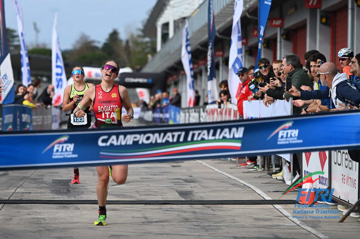 Noemi Bogiatto nuova Campionessa Italiana di Duathlon Sprint