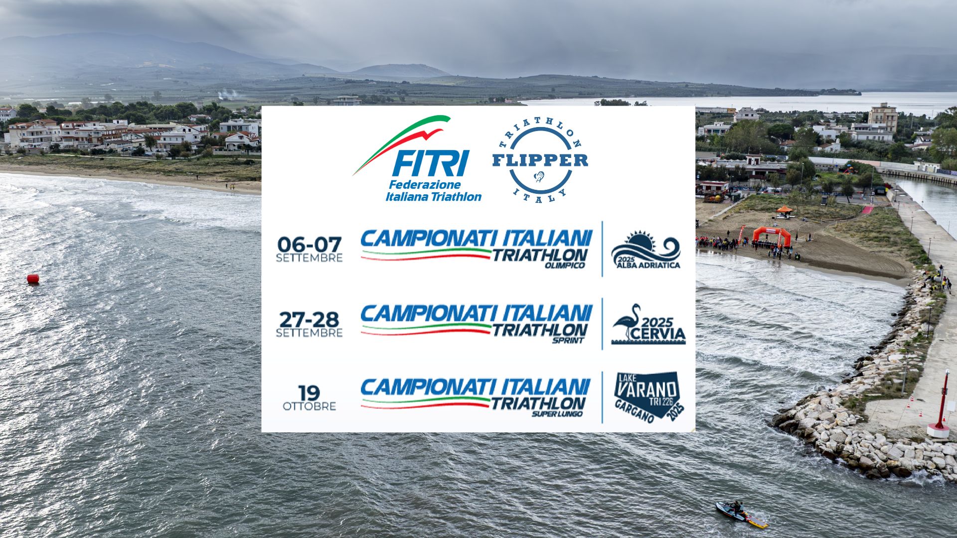 Un grande tris Tricolore per il 2025 targato Flipper Triathlon!