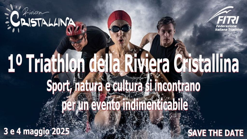 Annunciato il 1° Triathlon della Riviera Cristallina
