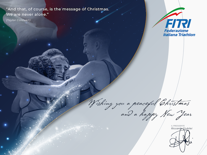 POST ORIZZONTALE Biglietto Auguri 2024.ENGLISH