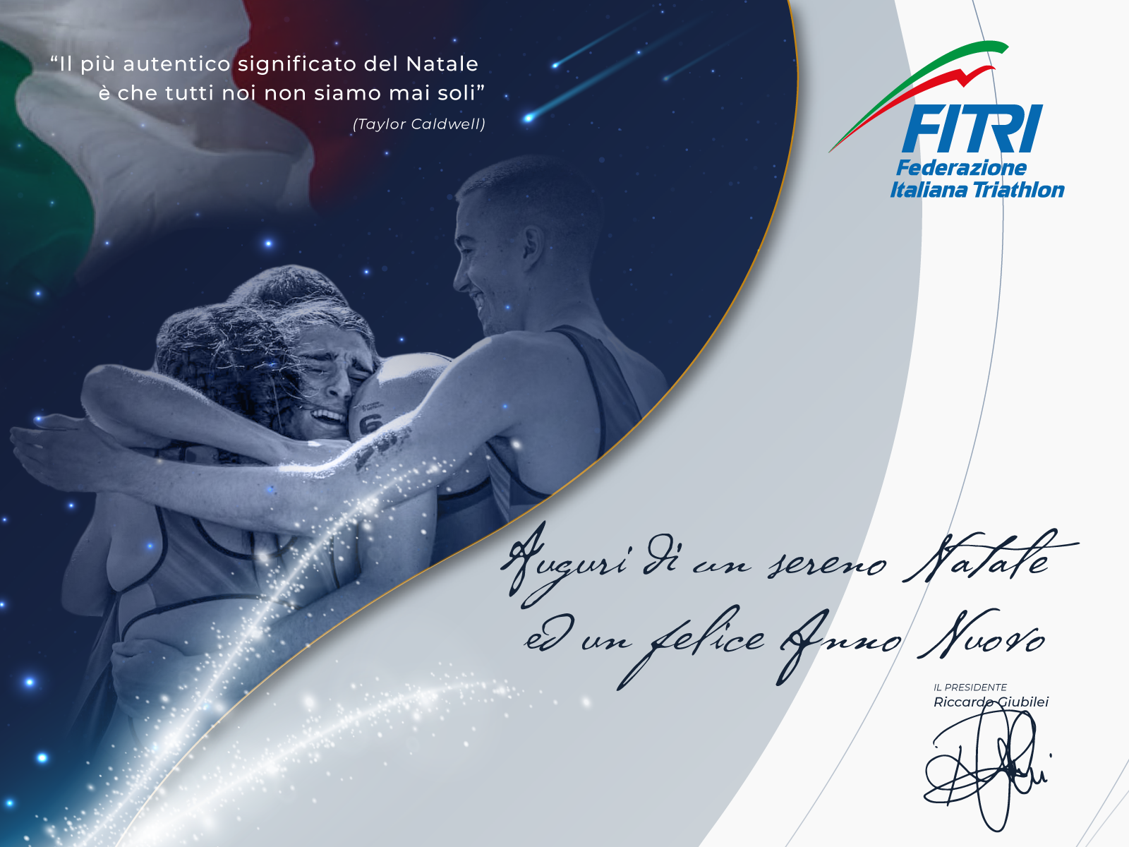  Auguri di Buone Feste dalla Federazione Italiana Triathlon
