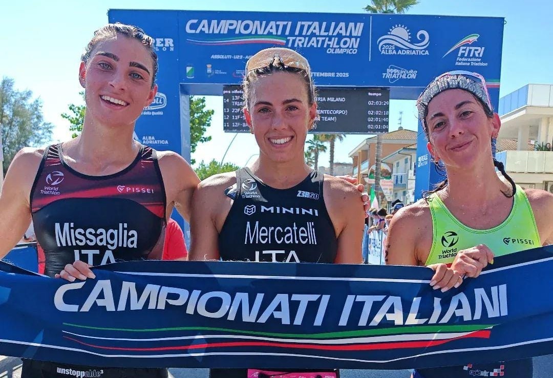 Asia Mercatelli è regina del Triathlon Olimpico ad Alba Adriatica