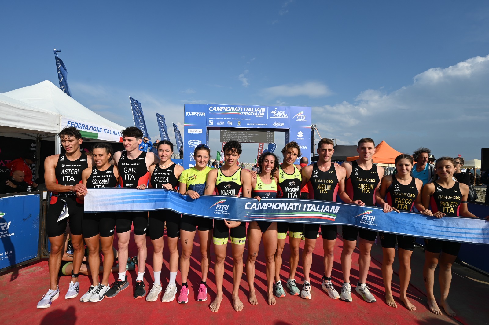 Ai Tricolori di Cervia, K3 Cremona si aggiudica la vittoria nella Mixed Relay