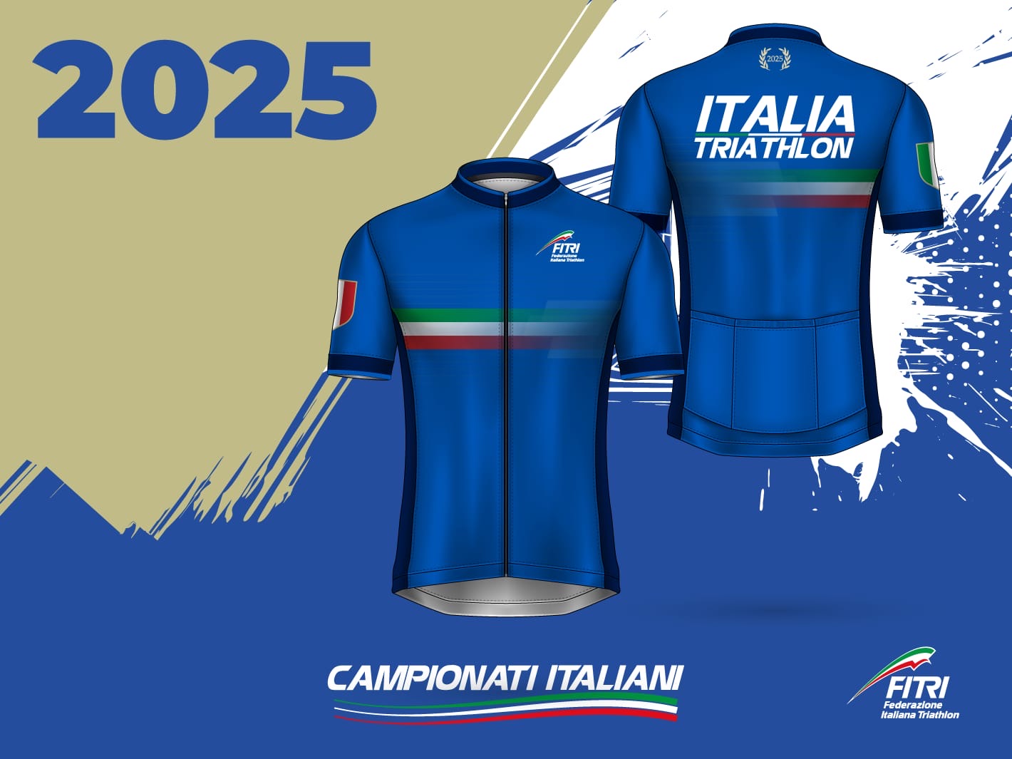 La nuova maglia di Campione Italiano 2025