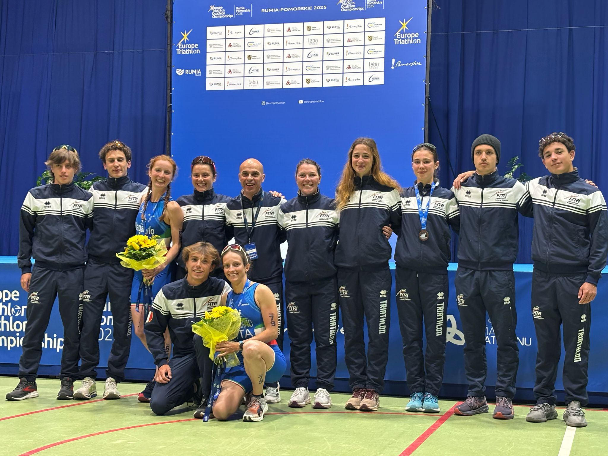 Italia protagonista all'Europe Triathlon Duathlon Championships Rumia 2025