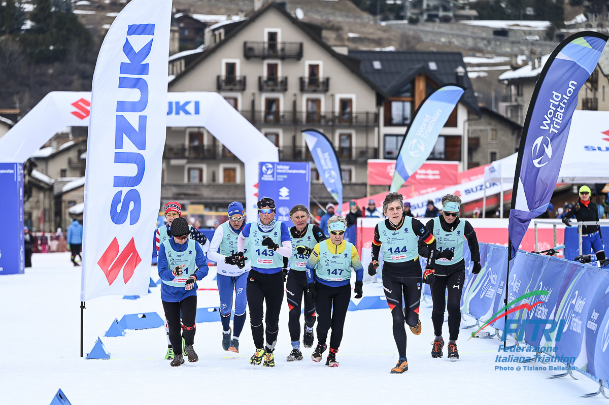 Mondiali di Winter Duathlon: tutti i campioni di categoria e del Paratriathlon