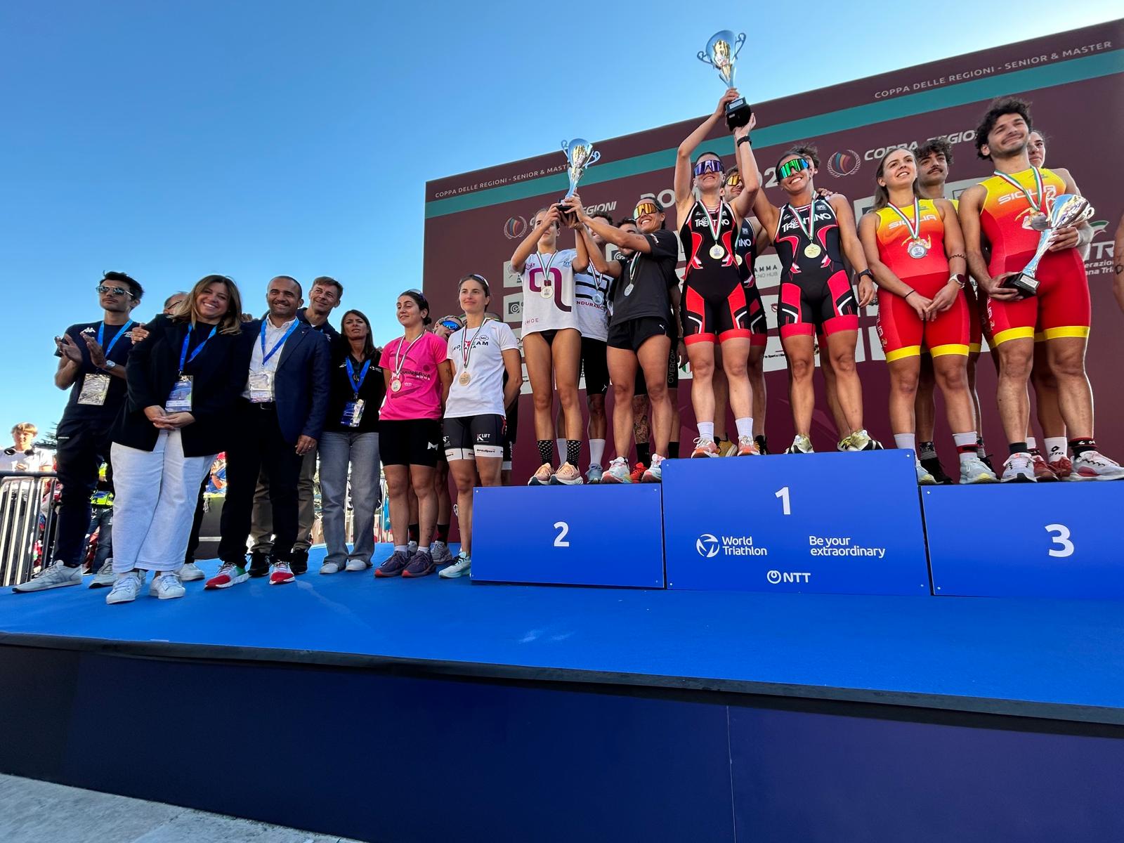 Trentino e Piemonte vincono la prima Coppa delle Regioni Senior e Master a Roma