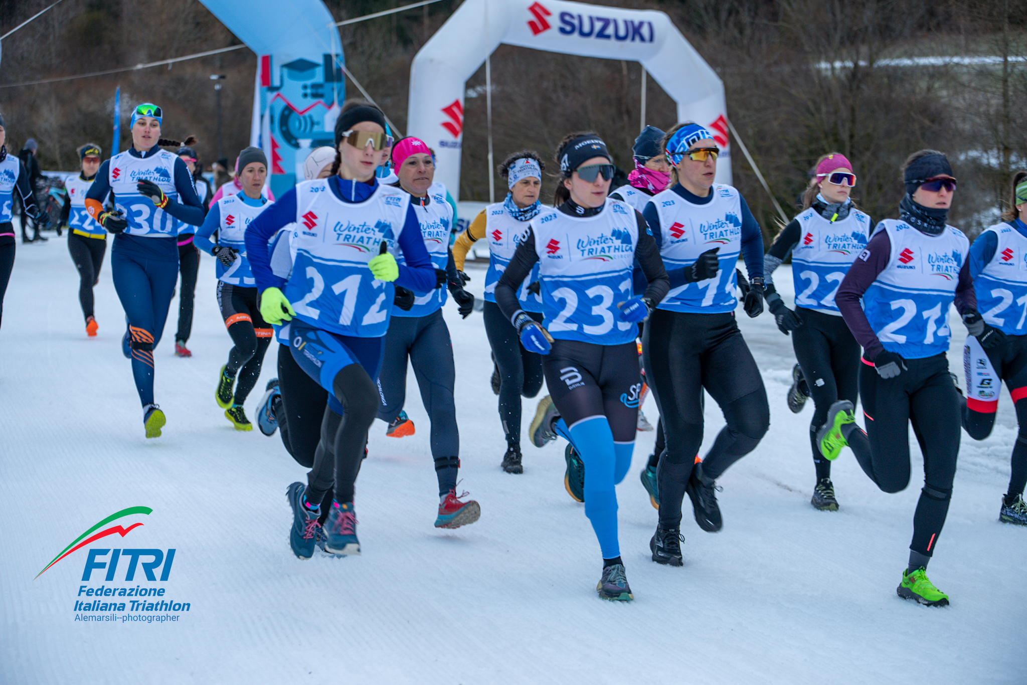 Suzuki Winter Triathlon 2025: Granbike, Buonconsiglio, Trisports il podio dopo Predazzo
