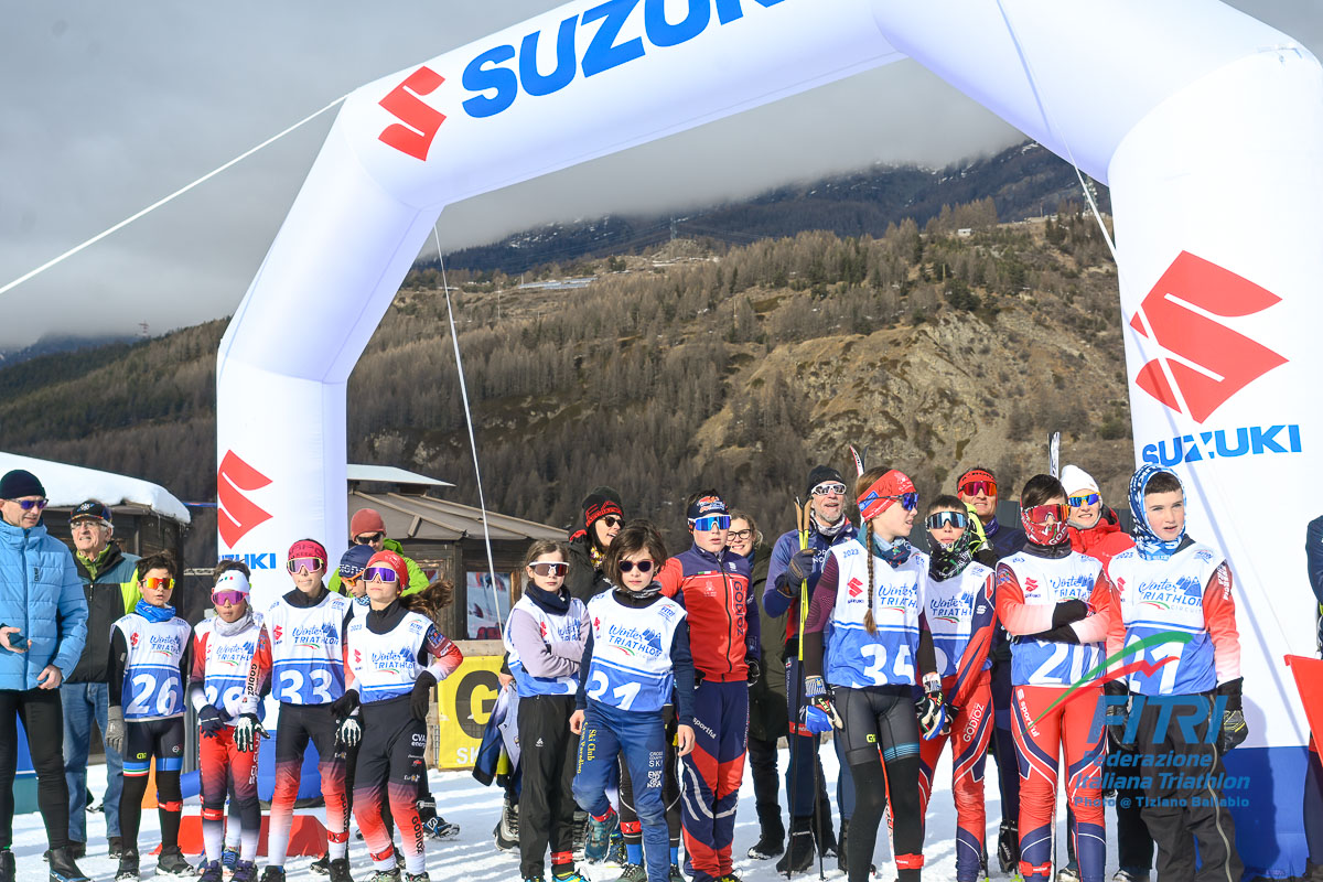 Il Winter Triathlon Gran Paradiso Giovani apre i Tricolori di Cogne