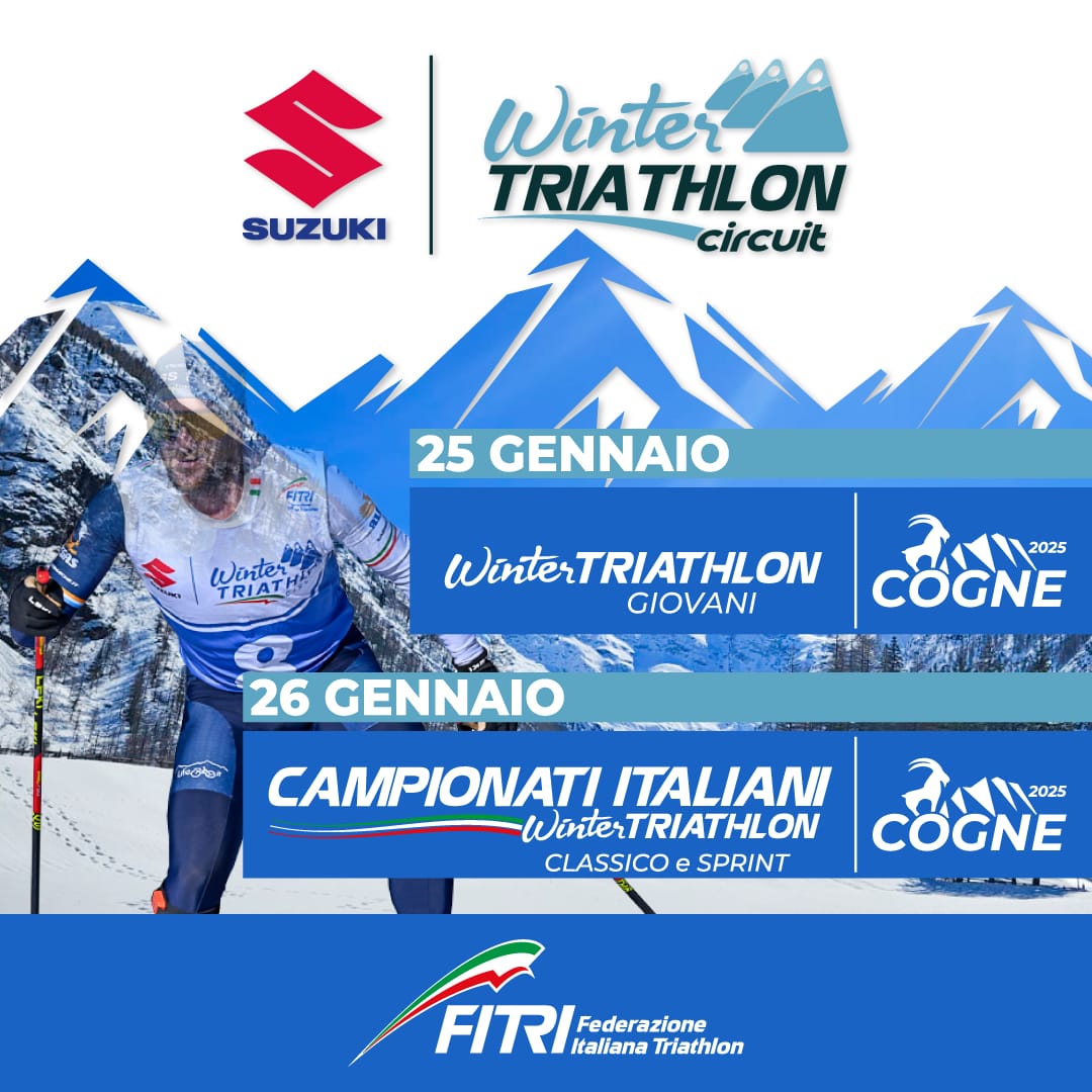 Campionati Italiani di Winter Triathlon: online start list e guida tecnica
