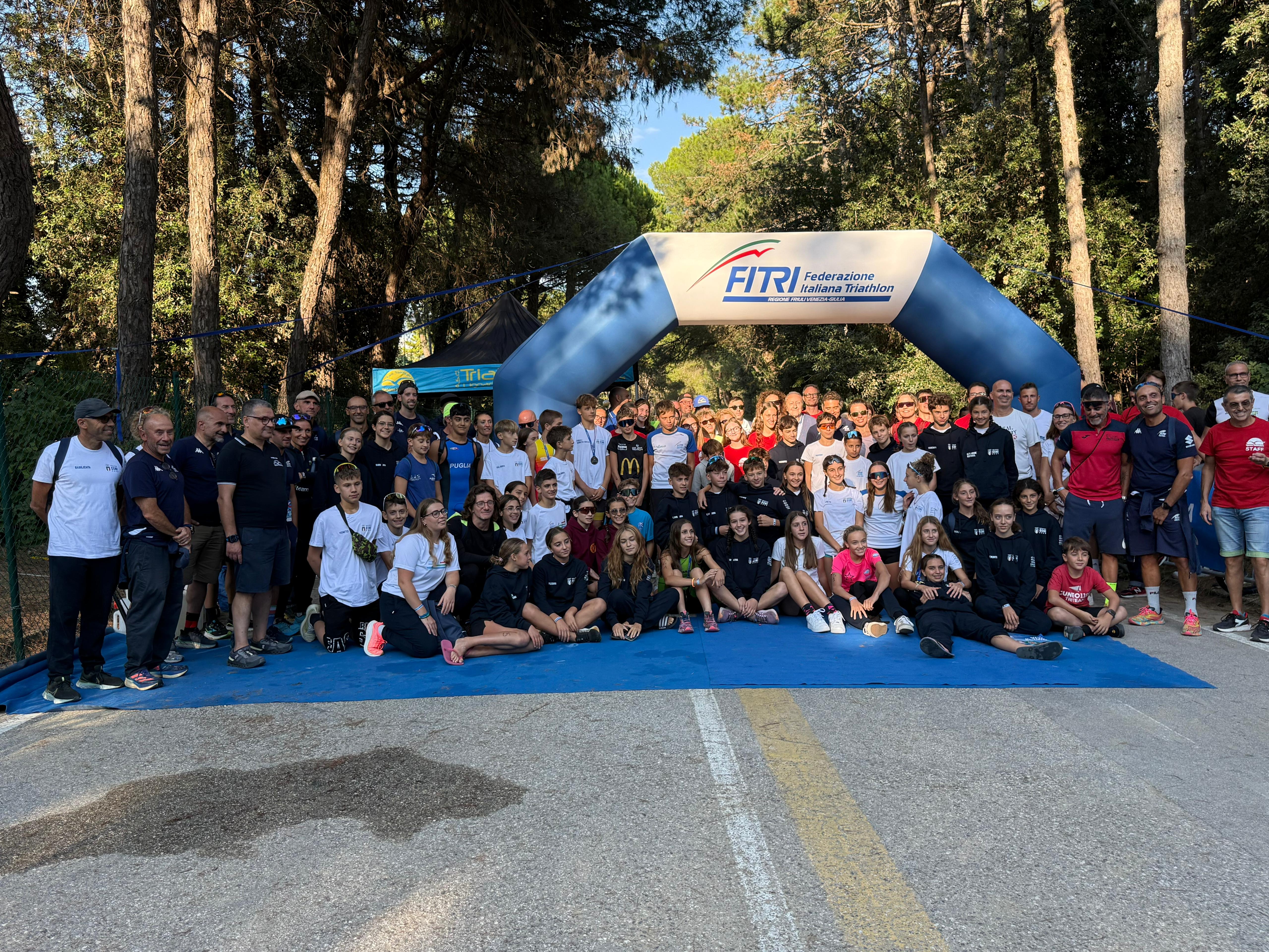 Triathlon al Trofeo CONI, vince Lombardia: sul podio anche Piemonte ed Emilia-Romagna