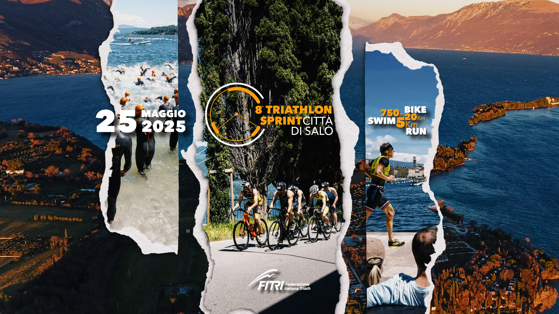 Aperte le iscrizioni all’8° Triathlon Sprint Città di Salò