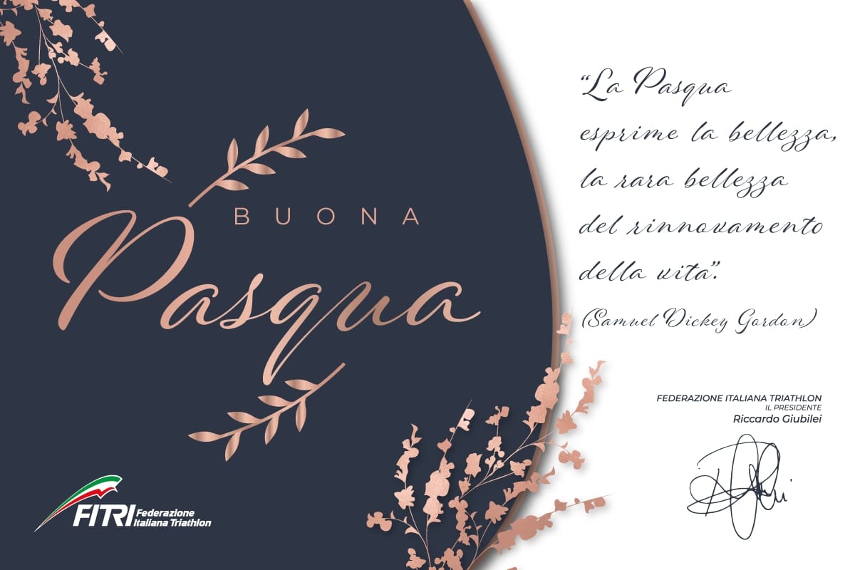 Auguri di buona Pasqua all’Italia del triathlon 