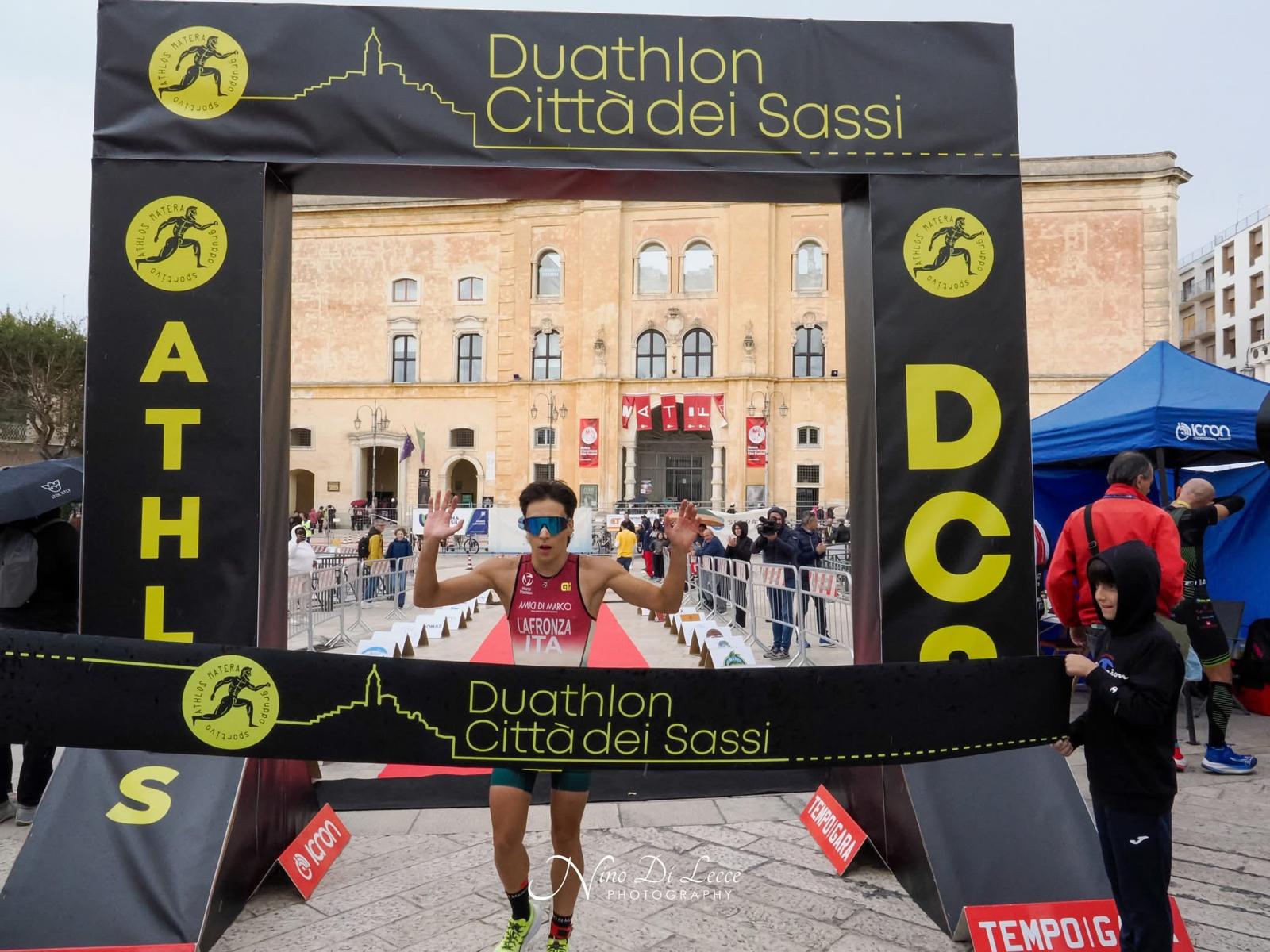 Andata in scena la prima edizione del Duathlon Città dei Sassi