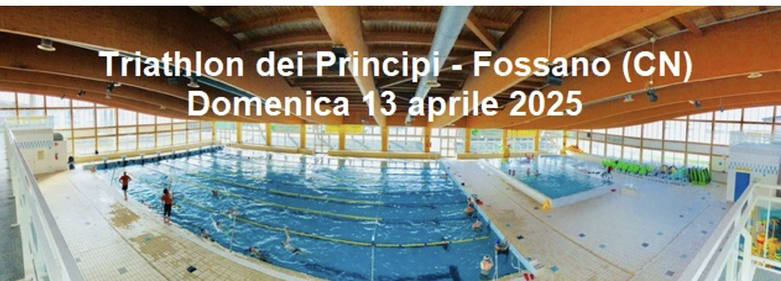 Il Triathlon dei Principi domenica 13 aprile a Fossano