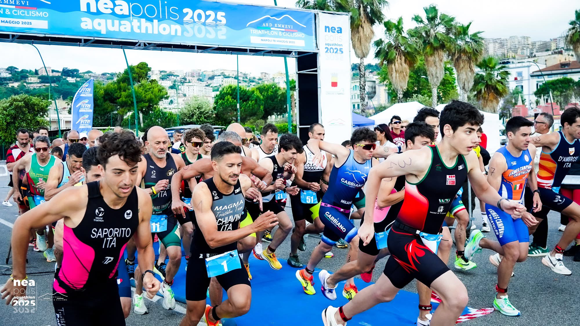 Napoli apre il Circuito Aquathlon: Magma Team in prima posizione