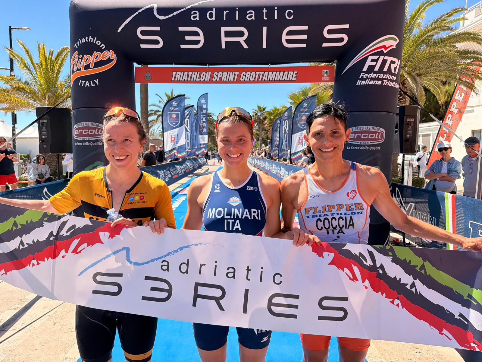 TriathlonGrottammare podioDonne