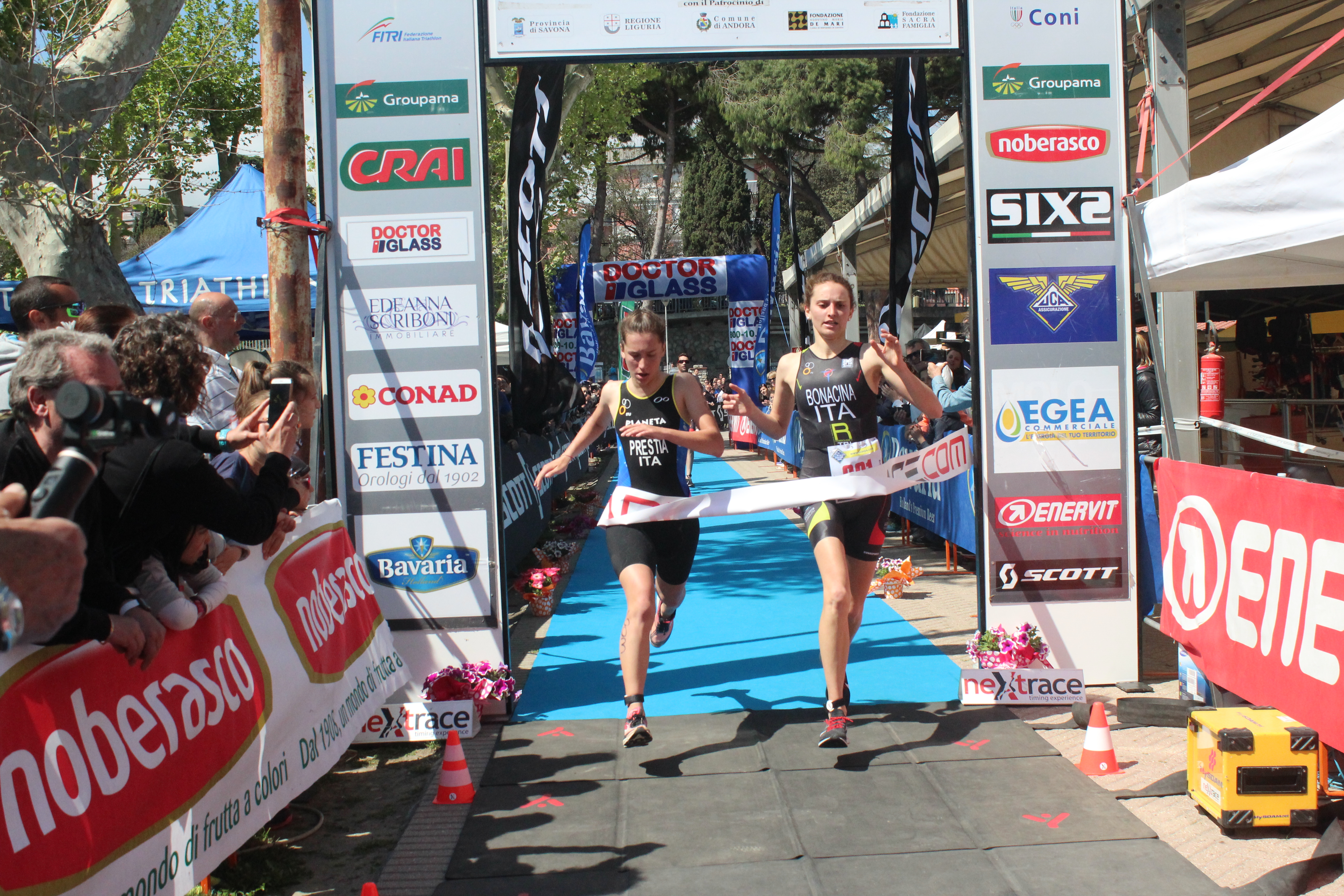 28° triathlon di Andora, vittoria francese in campo maschile