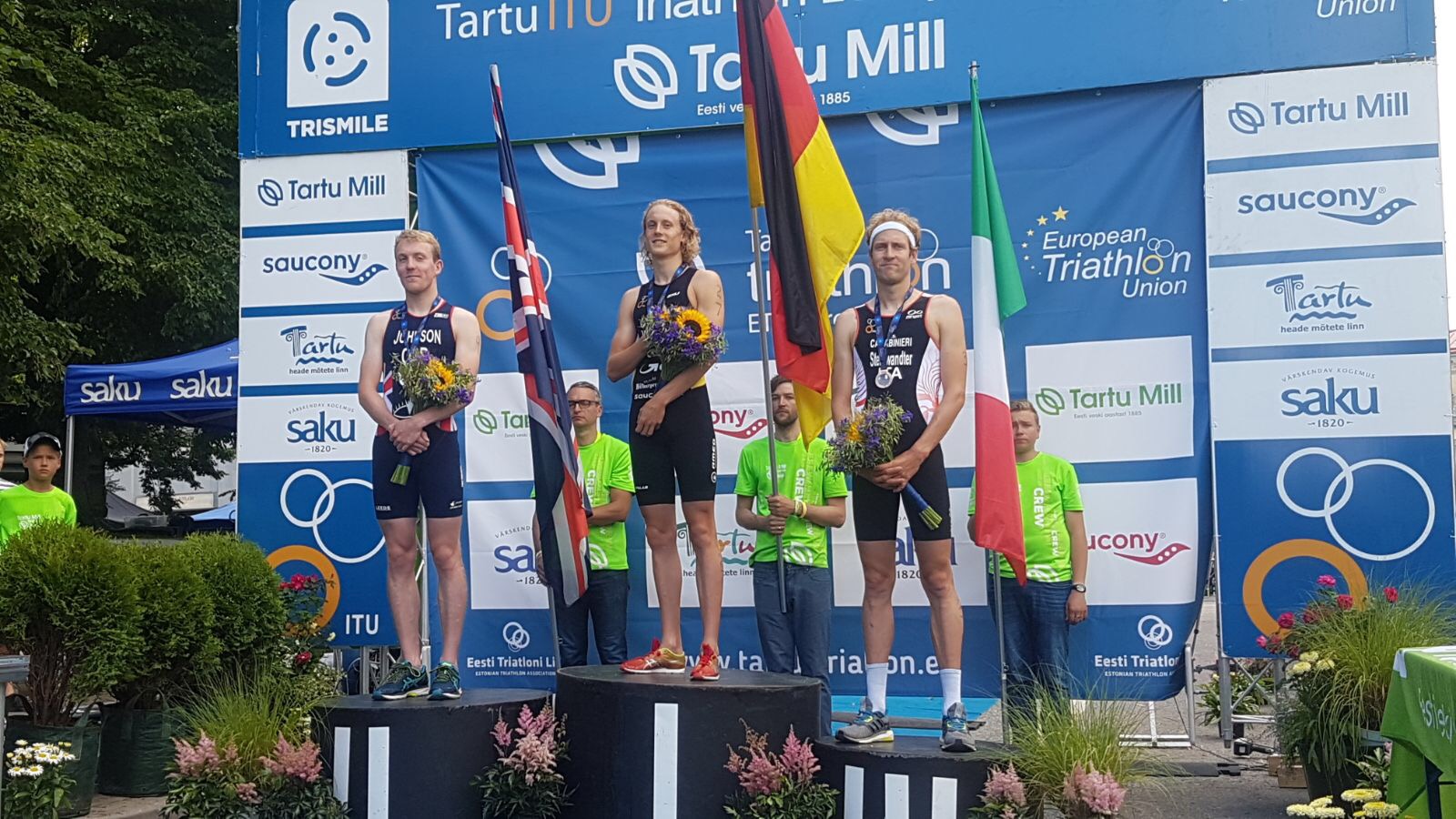 Oro Angelica Olmo e Bronzo Matthias Steinwandter a Tartu ETUCup Triathlon!