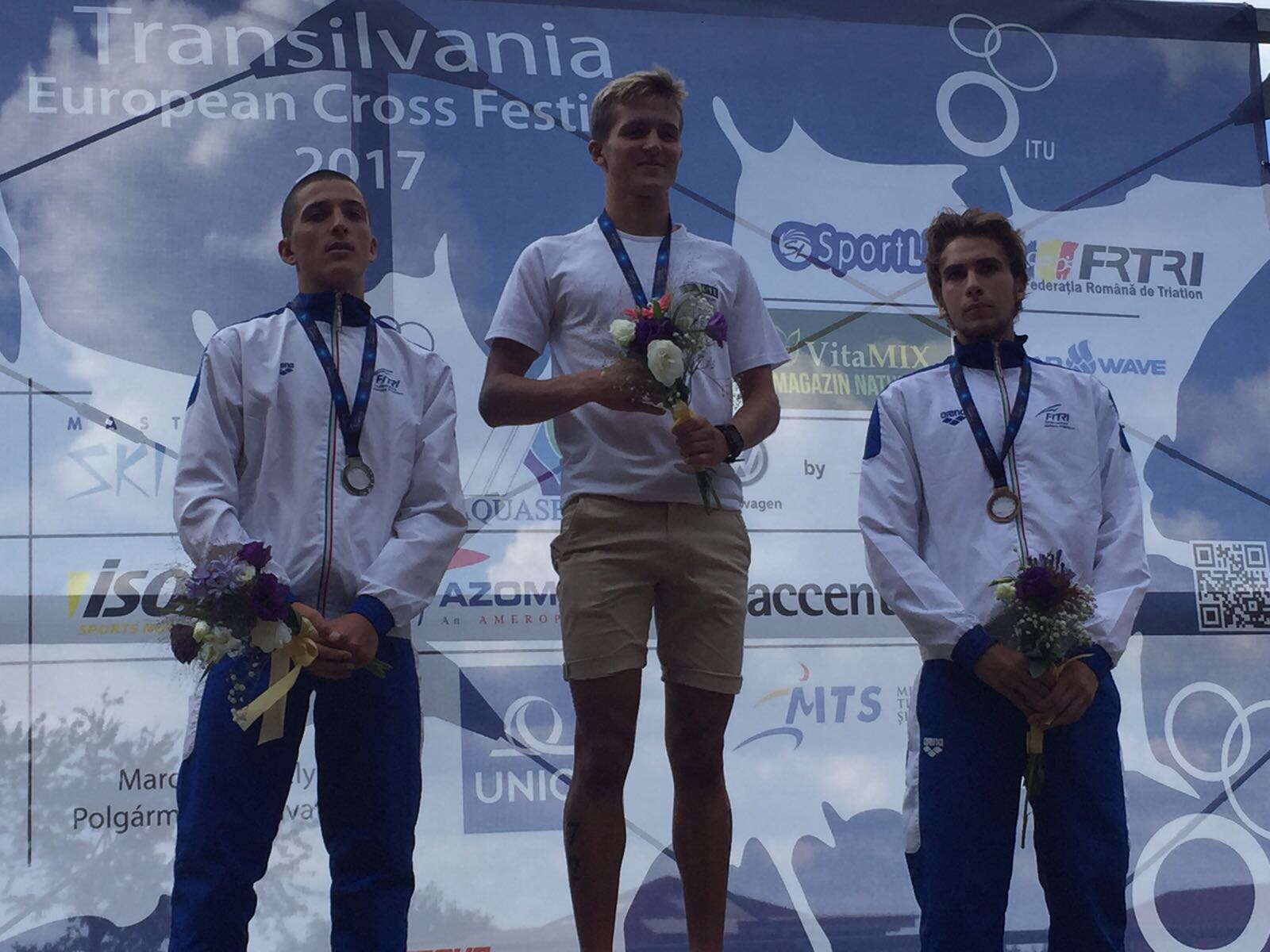 Tripletta azzurra Junior: Marta Menditto Oro, argento Filippo Pradella e Bronzo Luca Patris negli Europei Duathlon Cross