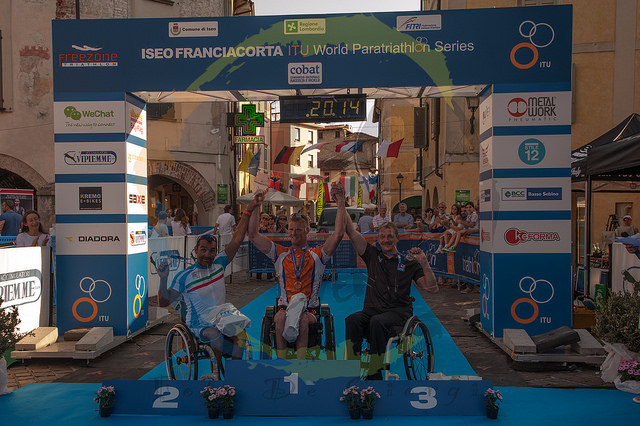 World Paratriathlon Event: Iseo sabato 18 luglio guardando a Rio!