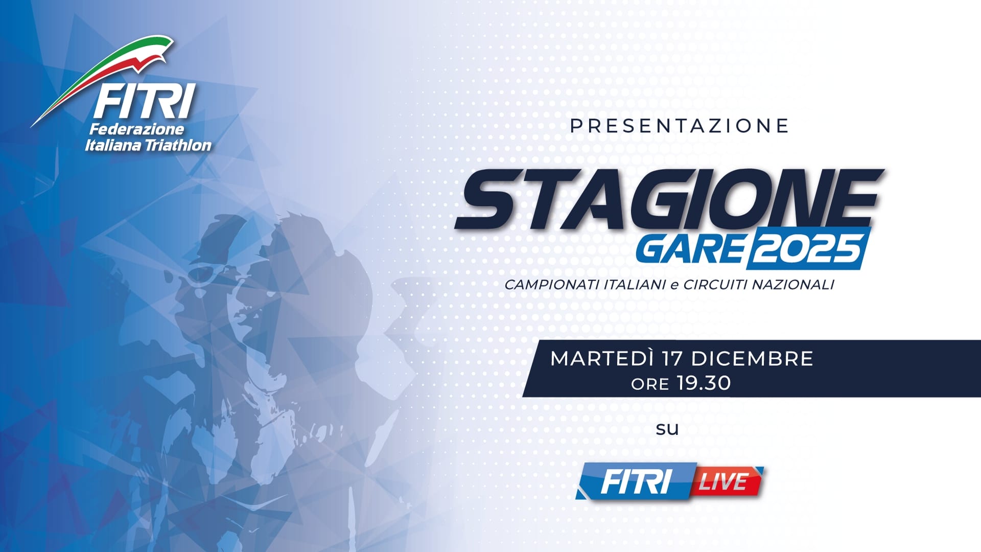 Oggi la diretta Fitri Live con la presentazione dei Campionati Italiani e dei Circuiti Nazionali