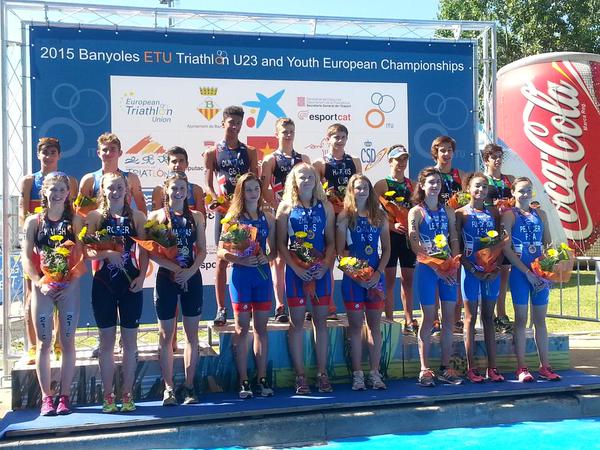 Podi Europei Youth a squadra Banyoles