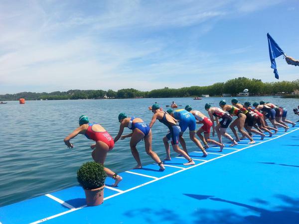 Banyoles partenza Mix Relay