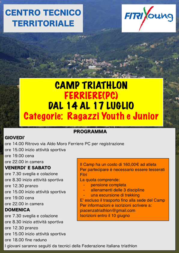 Camp estivo Emilia Romagna