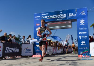 Campionati Italiani Duathlon Sprint Assoluti e U23 Imola 2023 Gara Uomini - Foto Ballabio e Marsili