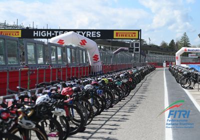 Tricolori Duathlon Sprint Imola 2024 - gara uomini - ph Ballabio 