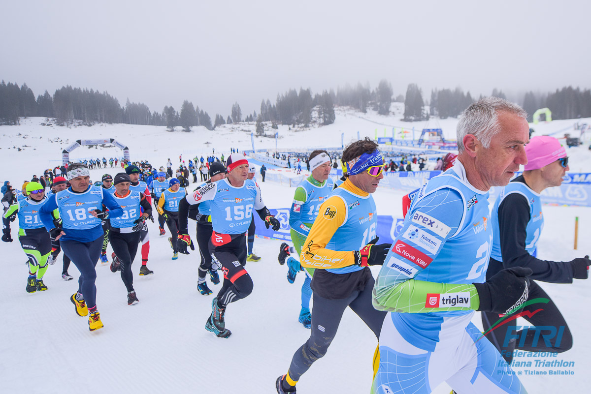 Europei Winter Triathlon Team Italia Age Group Asiago 2022