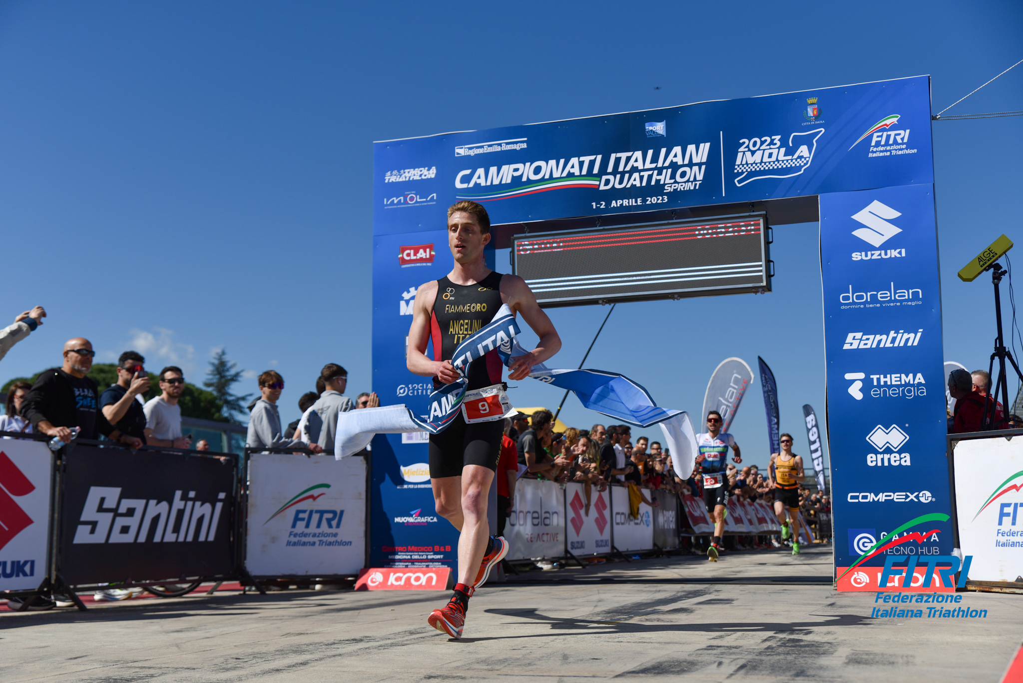 Campionati Italiani Duathlon Sprint Assoluti e U23 Imola 2023 Gara Uomini - Foto Ballabio e Marsili