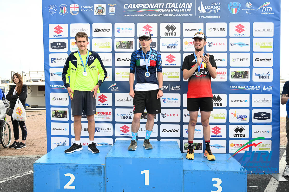 Campionato Italiano Paratriathlon Loano 2023 - foto Ballabio 