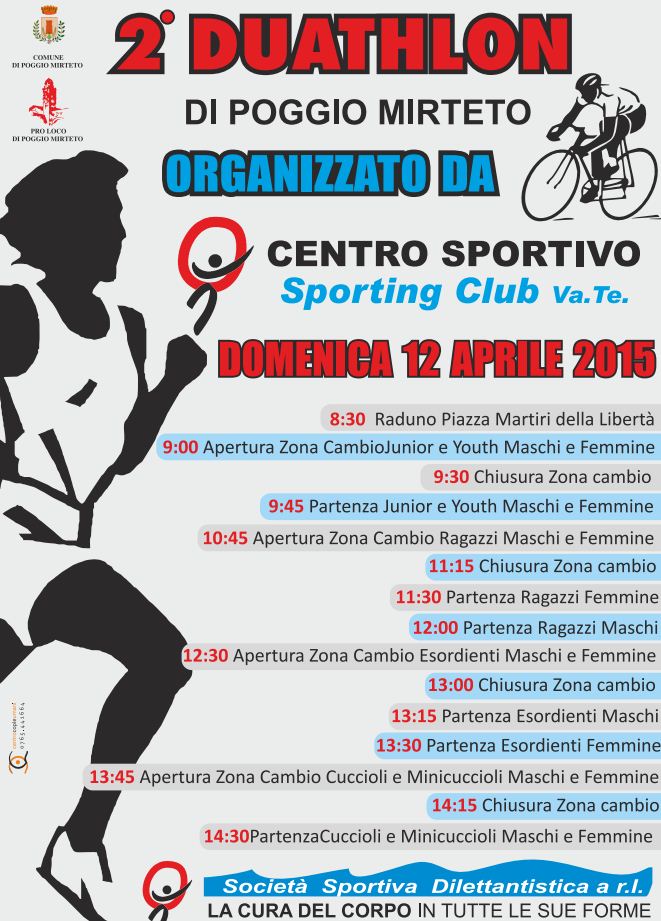 III Duathlon di Poggio Mirteto (RI) 