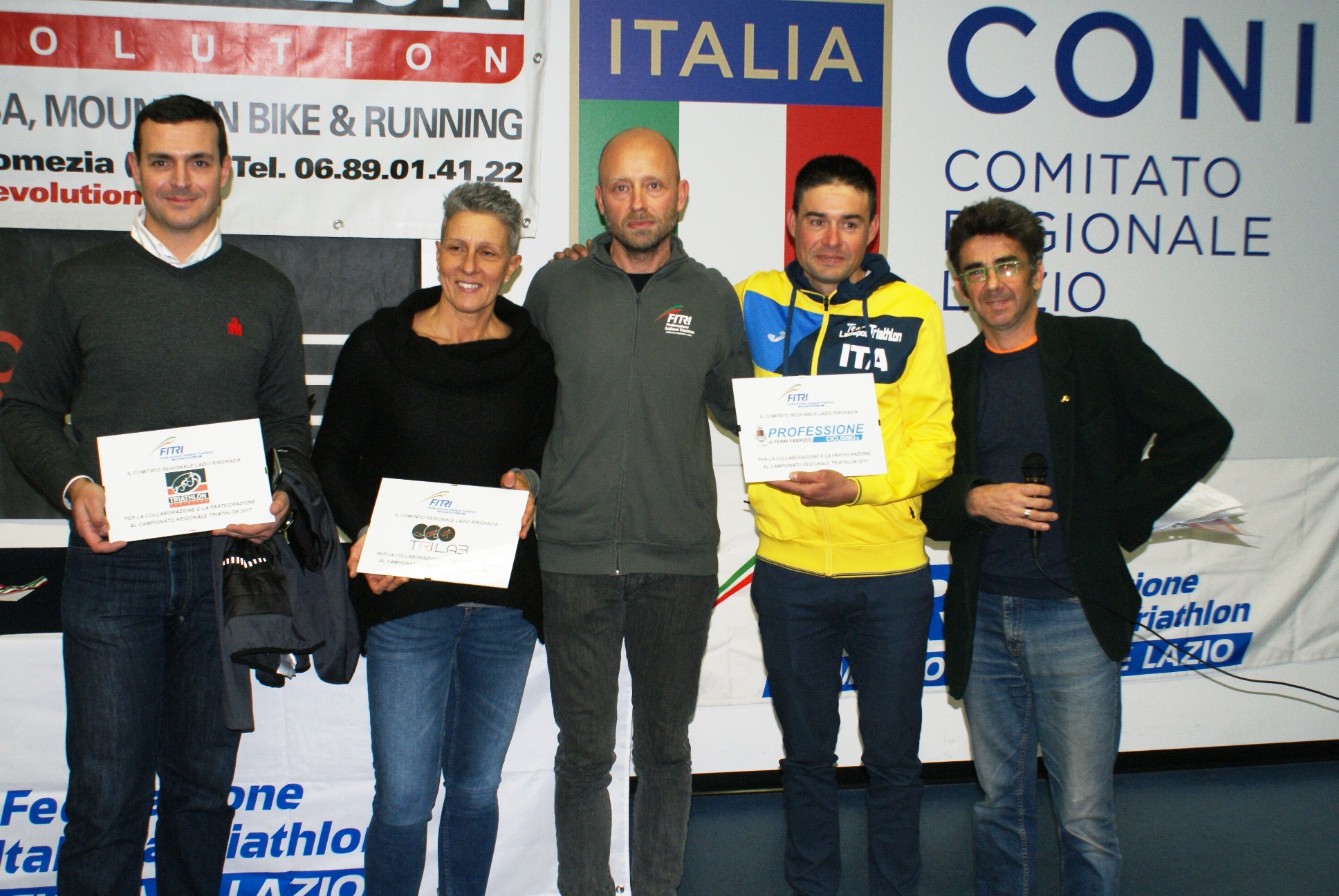 PREMIAZIONI DEL CAMPIONATO REGIONALE 2017