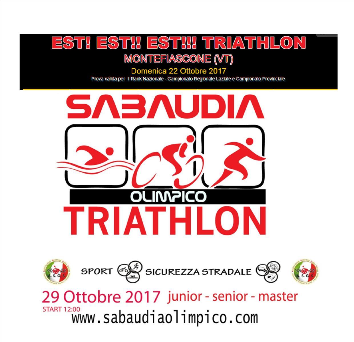 TRIATHLON OLIMPICO SABAUDIA