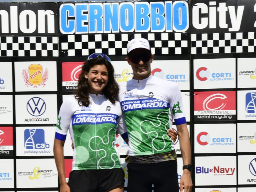 Bergamin Murero Campioni Regionali Triathlon Sprint Cernobbio 2023