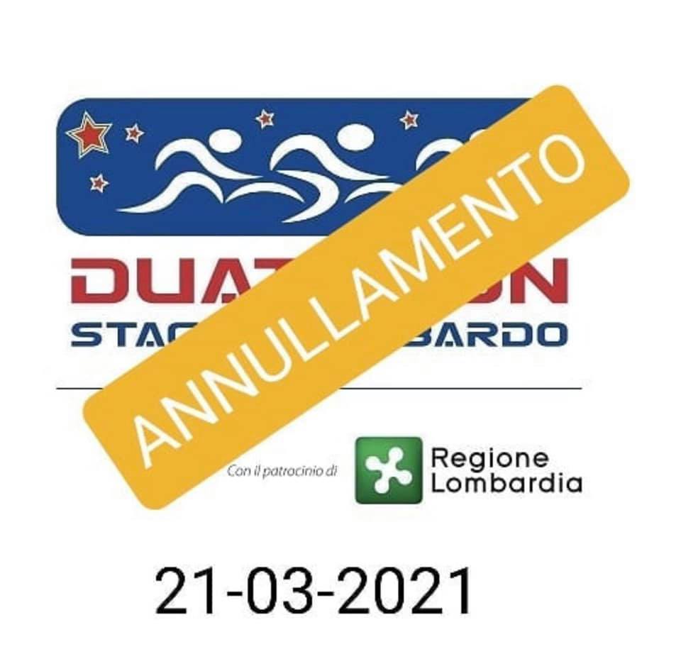 ANNULLAMENTO DUATHLON SPRINT STAGNO LOMBARDO