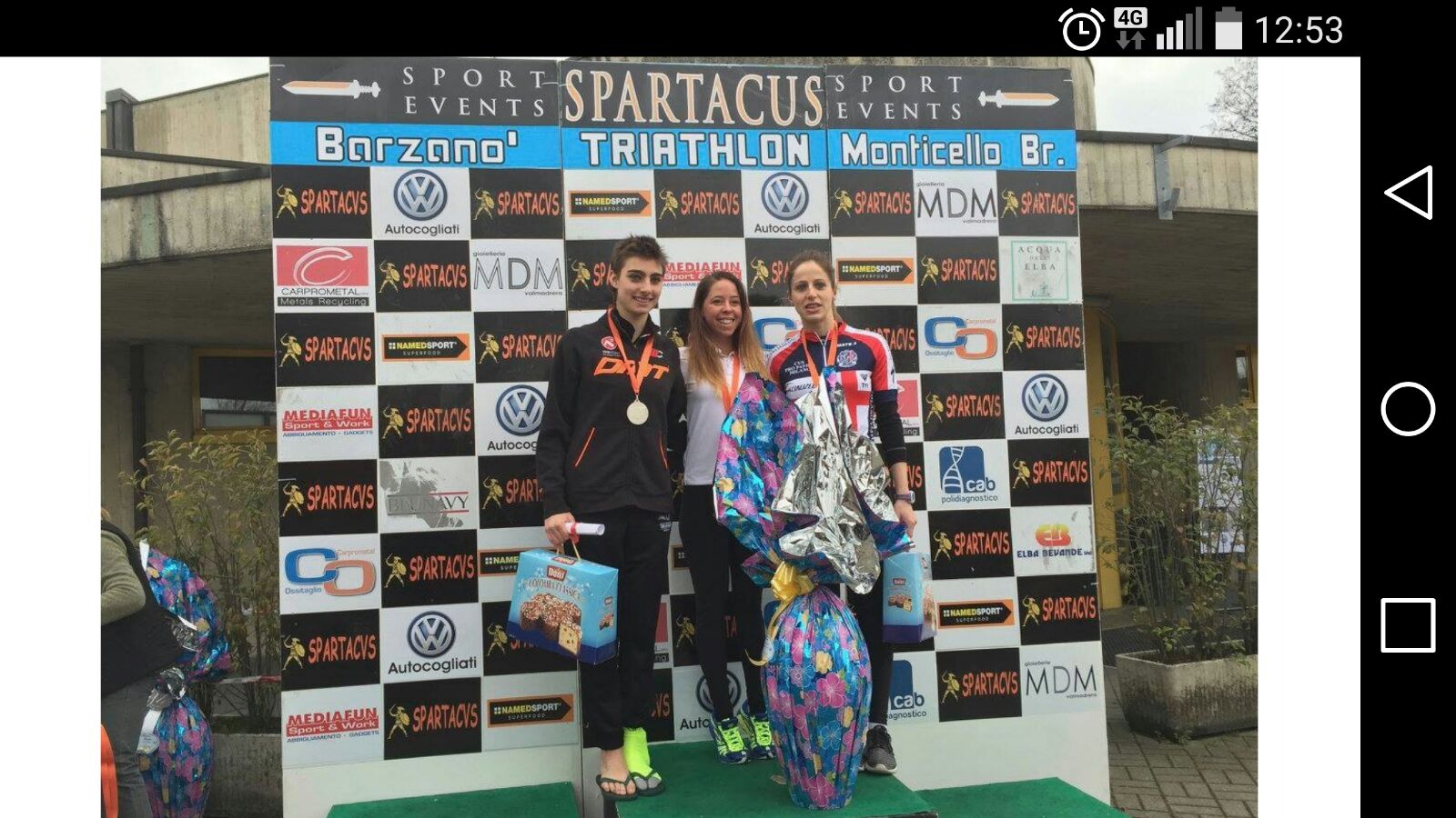 PODIO LOMBARDO ANCHE AL TRIATHLON SPRINT DI BARZANO'