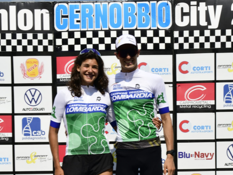 Bergamin Murero Campioni Regionali Triathlon Sprint Cernobbio 2023