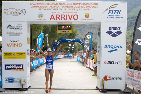 Arrivo assoluto femminile