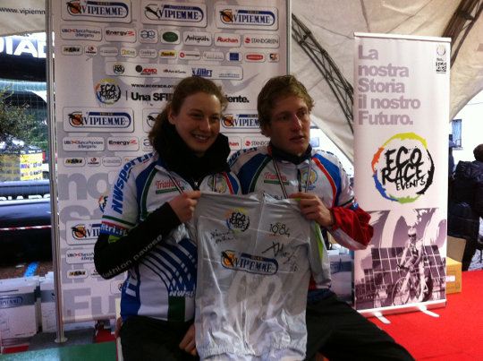 Alice Betto e Matthias Steinwandter, vincitori a Romano di Lombardia nell’edizione 2013